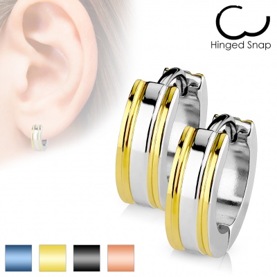 Серьги, Сталь, артикул SSE-017-RD