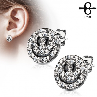 Серьги, Сталь, артикул EA-051-C